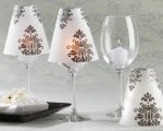 Damask Vellum Shades - Set of 24