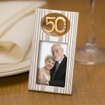 50th Anniversary Photo Frame Favor
