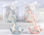 "Rock-a-Bye Carousel" Ceramic Rocking Horse Tealight Holder