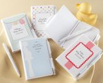 "Noteworthy Arrival" Personalized Journal and Pen (Set of 12)